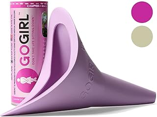 GoGirl Female Urination Device (FUD) – #1 FUD Made in The USA. Pee Standing Up! Portable Female Urinal for Women, Soft, Fl…